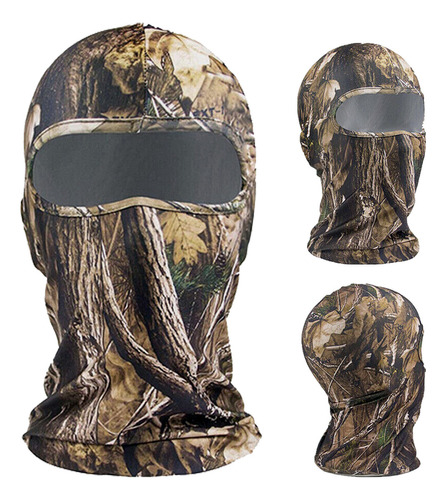 Máscara Camo Ambush Balaclava Realtree Antifaz Pasamontañas Color Realtree Xtra Green Camo Talla UNITALLA