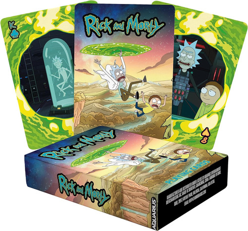 Juego De Cartas Aquarius Rick Y Morty Rick Y Morty Th...