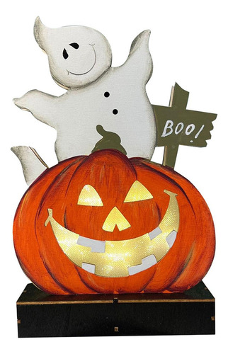 Decoración De Mesa De Halloween, Decoraciones Led Fantasma