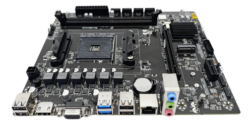 Placa Mãe H610 Ddr4 Lga 1700 Bluecase P/ Intel 12/13a Cor Preto
