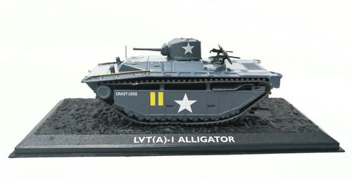 Miniatura Diecast 1/72, Lvt (a) - 1 Alligator, Us Marine 