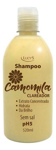 Shampoo De Camomila Clareador Lucys 520ml Cod 017