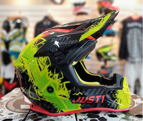 Casco Motocross  Just1 J 38 Mask -allmotors Online-