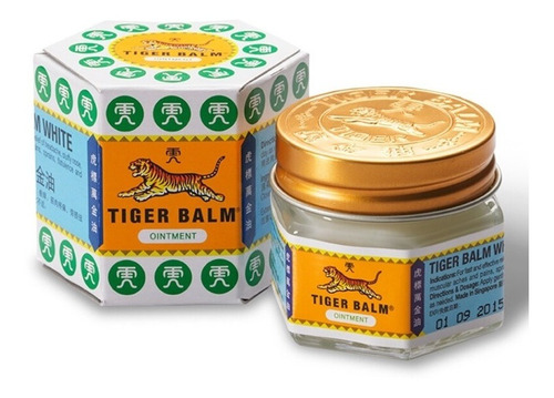 2 Pomadas Do Tigre Tiger Balm 1 Branco E 1 Vermelho 19g