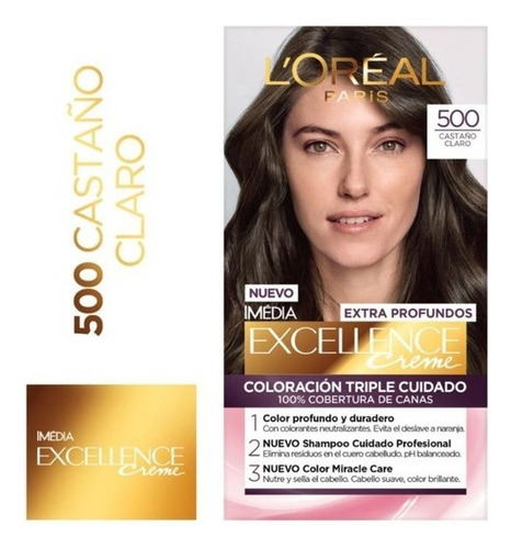 L'oréal Tintura Excellence Extra Profundos 500 Castaño Claro