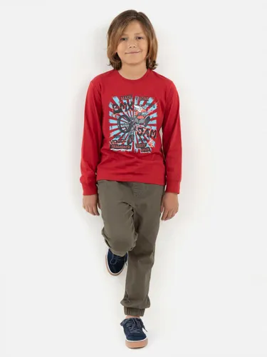 Pantalon Jogger Fit Niño Verde Maui And Sons