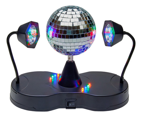 Bola De Discoteca Giratoria Con Luces Estroboscópicas Para F