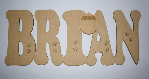 Imagen 4 de 9 de Nombres Mdf Personalizados