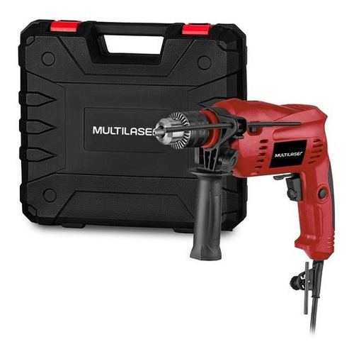 Imagem 4 de 5 de Furadeira De Impacto Com Maleta Multilaser 650w Potência Loi