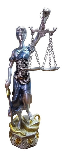 Estatua Figura Diosa De La Justicia Grande 