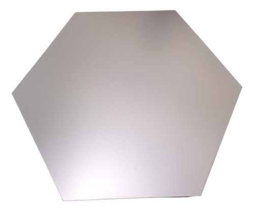 Pack 4 Vinilo Espejo Adhesivo Hexagonal 28cm Decorativo Jzt7