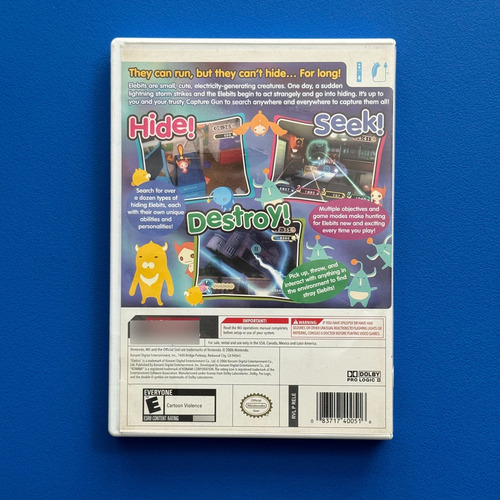 Elebits Wii Nintendo Original (Usado)