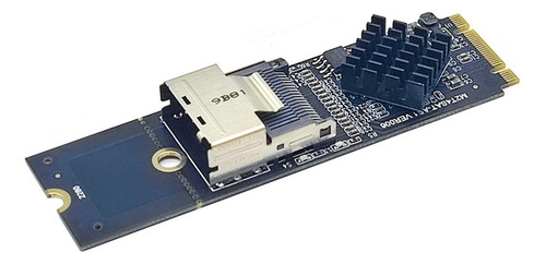 M.2 Nvme Para Mini Sas 36 Pinos Sff-8087 Sata 3.0 Sem Cabo