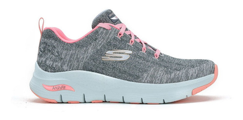 Champion Deportivo Skechers Arch Fit Comfy Wave Grey
