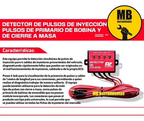 Detector De Pulsos / Primario Bobina / Cierre Masa Pz Force