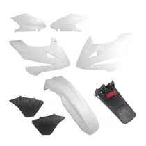 Comprar Kit Plasticos Blanco Negro Honda Xr 250 Tornado 8 Piezas 