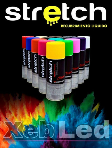 Pintura Removible Stretch Aerosol Laca Fume!!! - Vinilo