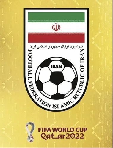Figurita Mundial Qatar 2022 Escudo Iran Irn 1