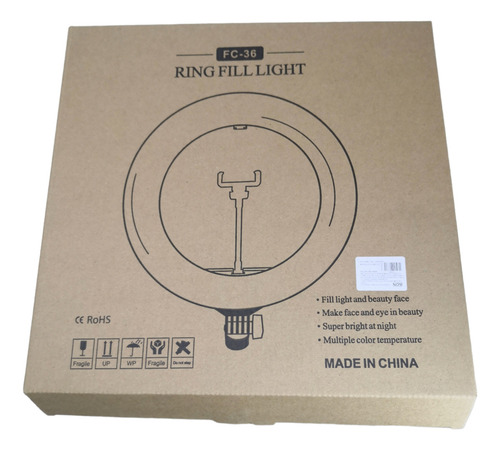 Aro De Luz Led 14 Pulgadas + Tripie Soporte Iluminacion