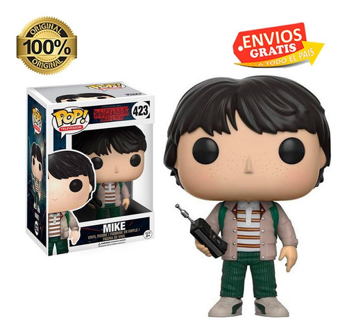 Funko Pop Mike With Walkie Talkie 423 Stranger Things Will