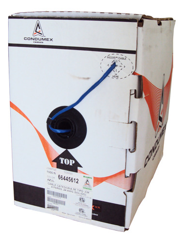 Condumex Cat. 5e Bravo Twist 66445612 Cable Utp 4 Pares