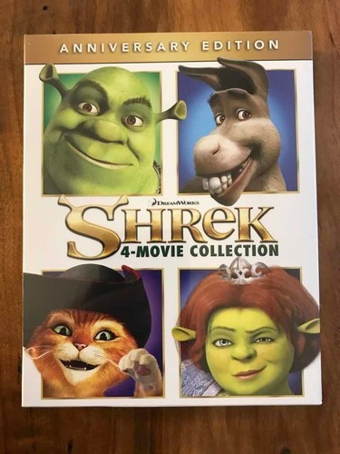 Bluray Shrek - 4 películas - Sealed Dub Leg