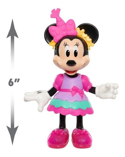 Figura De Juguete Minnie Mouse Con Cambios De Ropa | Meses sin intereses Figura De Juguete Minnie Mouse Con Cambios De Ropa | Meses sin intereses