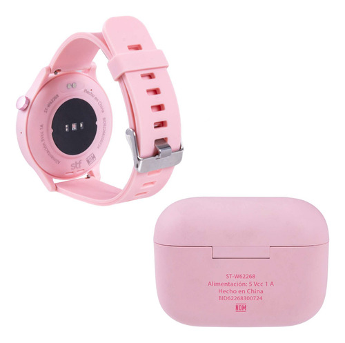 Kit Smartwatch Kronos Sound 1.38'' + Audífonos Tws Stf