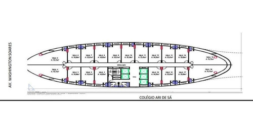 Sala À Venda, 33 M², Nova, Wstc, Alto Padrão, Financia - Edson Queiroz - Fortaleza/ce - Sa0015