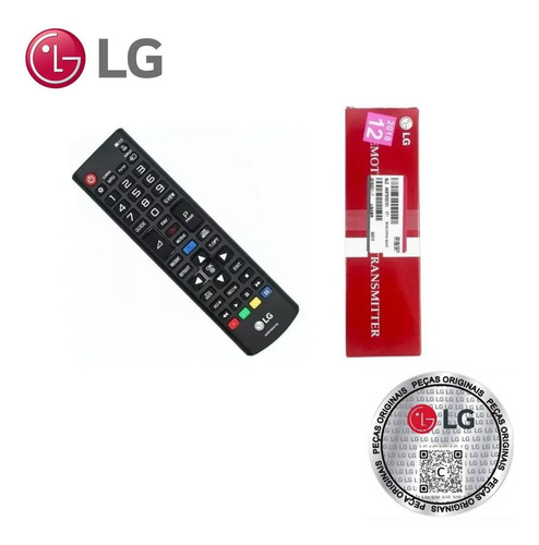 Imagem 2 de 3 de Controle Remoto Tv LG Akb75055701 Original