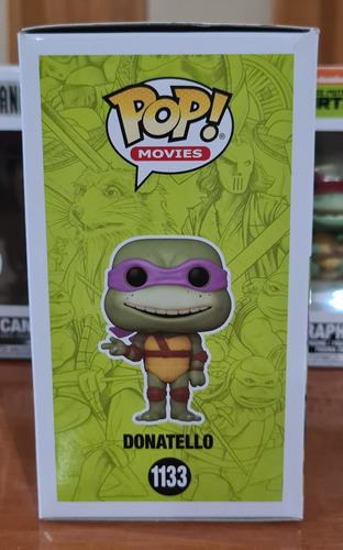 Funko Pop Donatello 1133 Teenage Mutant Ninja Turtles (Usado)