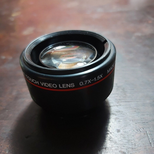 Imagem 2 de 10 de Lente 37 Mm Ou 30,5 Mm Dupla Tele E Wide Usada
