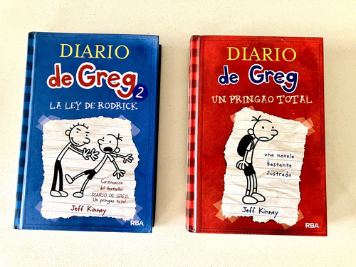 Diario De Greg Volumen 1 Y 2 Tapa Dura