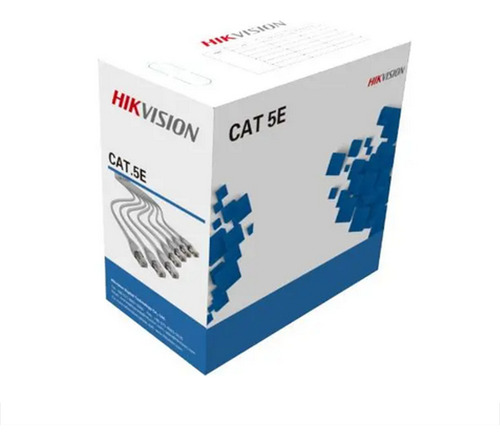 Cable De Red Hikvision Cat5e 305m Ds-1ln5e-e/e(o-std)