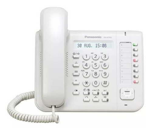 Kx-nt551 Telefono Ip Panasonic Poe Pantalla 8 Teclas 2 Giga