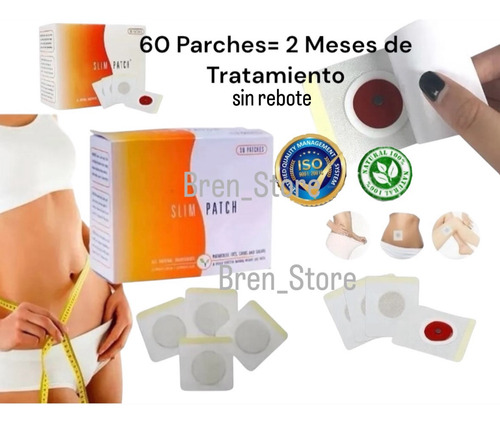 Parches Para Bajar De Peso Adelgazar 100% Patentado 60p