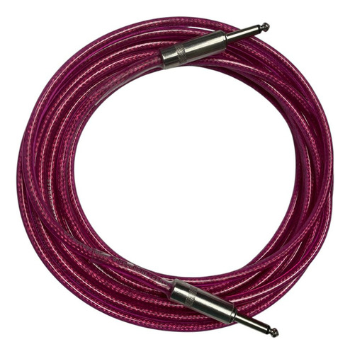 Cable De Plug Para Instrumento Rosa 6m Conectores Rean