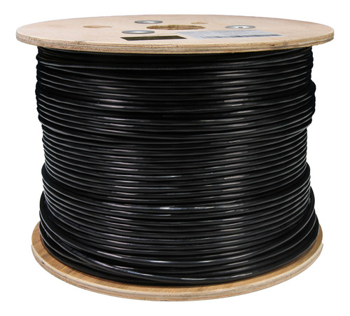 Cable Utp Chaqueta Sencilla Cat5e 100% Cobre 305mt Exterior