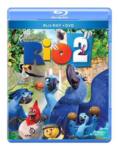 Rio 2 Pelicula Combo Bluray + Dvd