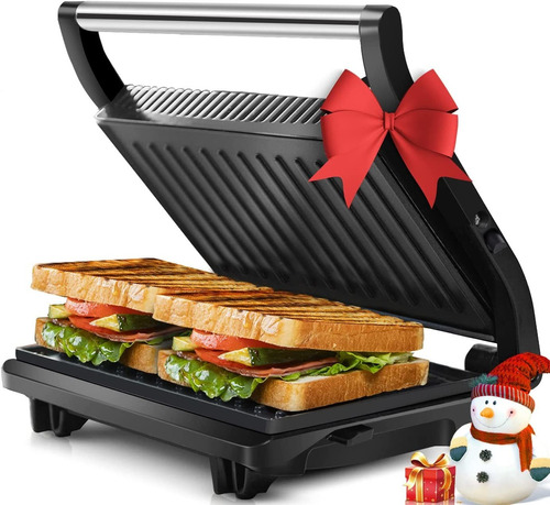   Press Grill, Sandwichera Con Placas Antiadherentes, S...