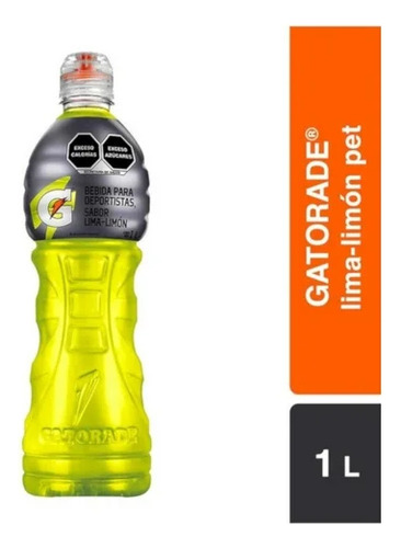 Bebida 18 Pack De Gatorade Sabor Lima Limon 1lts