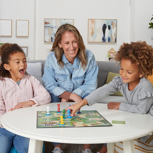 Juego Hasbro Gaming Clue Junior, Tablero De Juego De 2 Caras