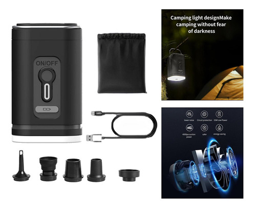 Mini Bomba De Aire Eléctrica Usb Para Juguetes De Piscina,