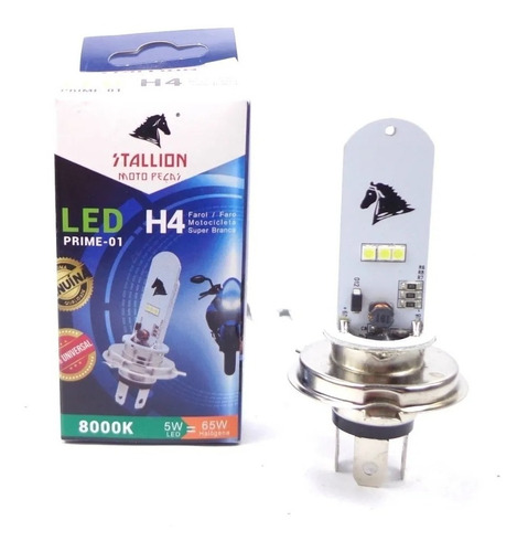 Lampada Led H4 Moto Super Branco Honda Cbx Tornado