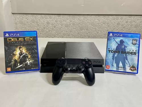 Ps4 Pro 1tb Usado + 2 Jogos Físicos Garantia E Nota Fiscal