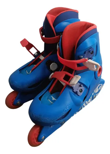comprar Patines Lineales Ajustable Set De Protección Niños Talla 35
