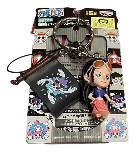 Llavero Strap Anime Manga One Piece Nico Robin Banpresto