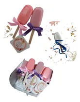 Comprar 20 Jabones Personalizados En Forma De Paleta Para Recuerdo