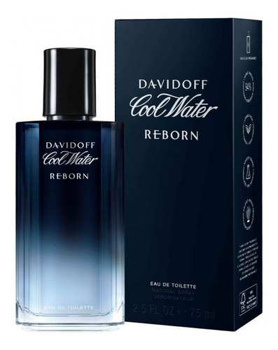 Perfume Hombre Davidoff Cool Water Reborn Edt 75ml