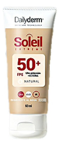 Protector Spf 50+ Natural 60gr Dailyderm